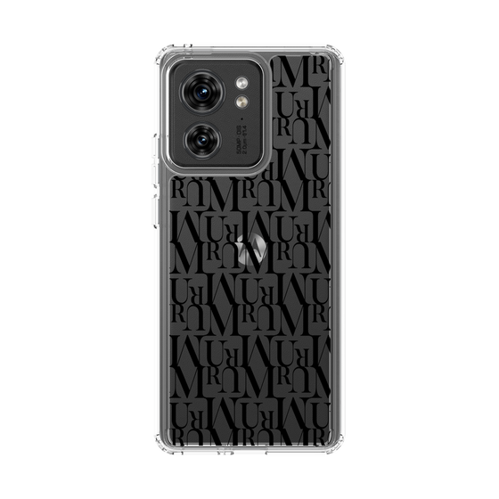 Slim Protection Case［ MURUA - Monogram - Black ］