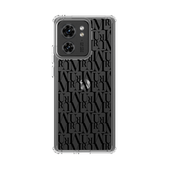 Slim Protection Case［ MURUA - Monogram - Black ］