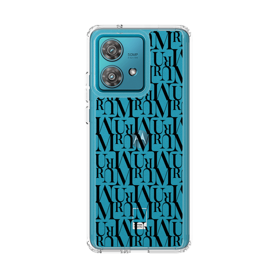Slim Protection Case［ MURUA - Monogram - Black ］