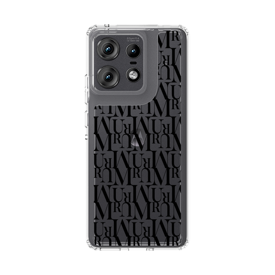 Slim Protection Case［ MURUA - Monogram - Black ］