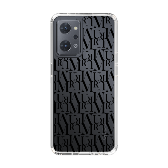 Slim Protection Case［ MURUA - Monogram - Black ］