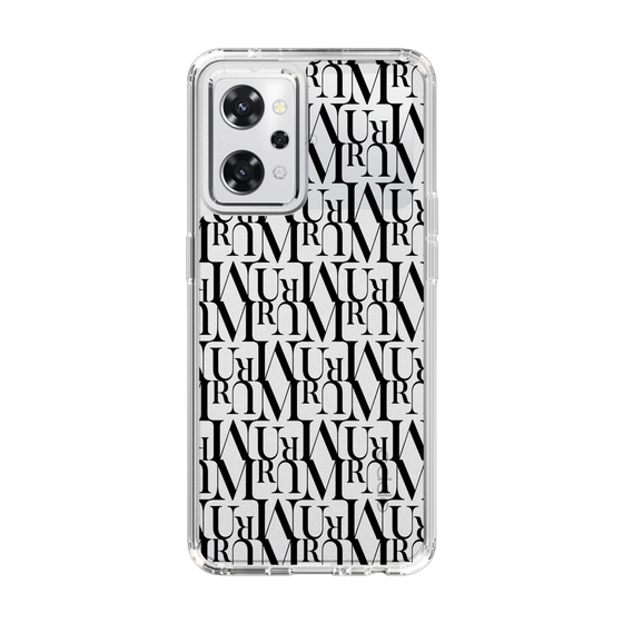 Slim Protection Case［ MURUA - Monogram - Black ］