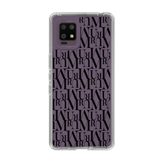 Slim Protection Case［ MURUA - Monogram - Black ］