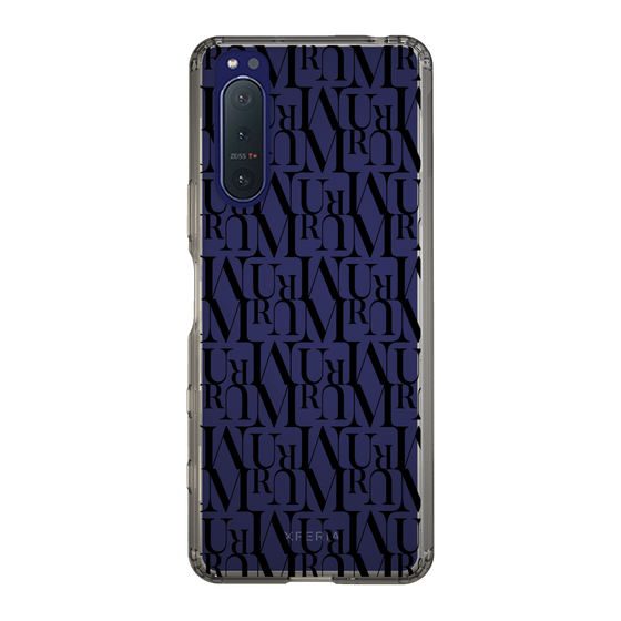 Slim Protection Case［ MURUA - Monogram - Black ］