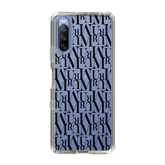 Slim Protection Case［ MURUA - Monogram - Black ］