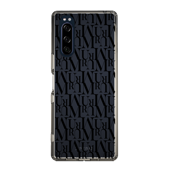 Slim Protection Case［ MURUA - Monogram - Black ］