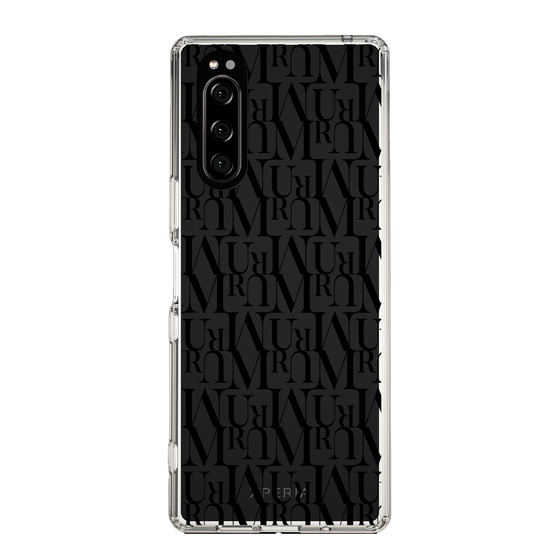 Slim Protection Case［ MURUA - Monogram - Black ］