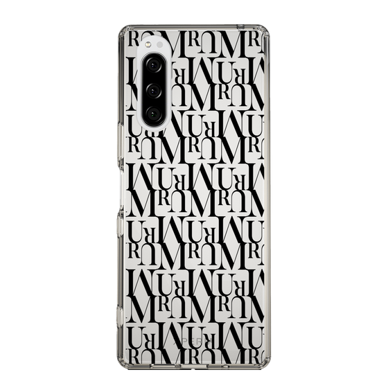 Slim Protection Case［ MURUA - Monogram - Black ］