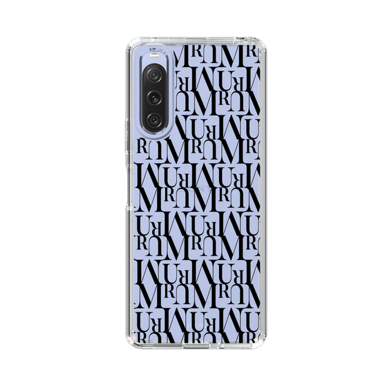Slim Protection Case［ MURUA - Monogram - Black ］