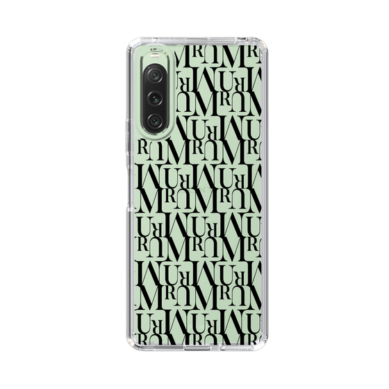 Slim Protection Case［ MURUA - Monogram - Black ］