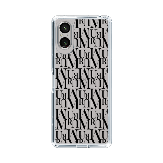 Slim Protection Case［ MURUA - Monogram - Black ］