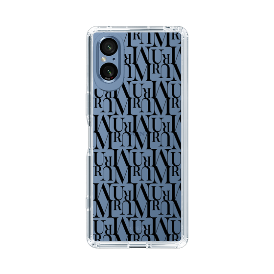 Slim Protection Case［ MURUA - Monogram - Black ］