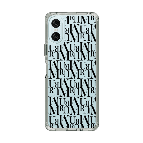Slim Protection Case［ MURUA - Monogram - Black ］