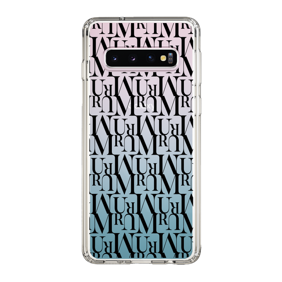 Slim Protection Case［ MURUA - Monogram - Black ］