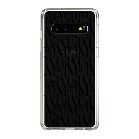 Slim Protection Case［ MURUA - Monogram - Black ］