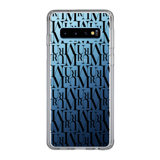 Slim Protection Case［ MURUA - Monogram - Black ］