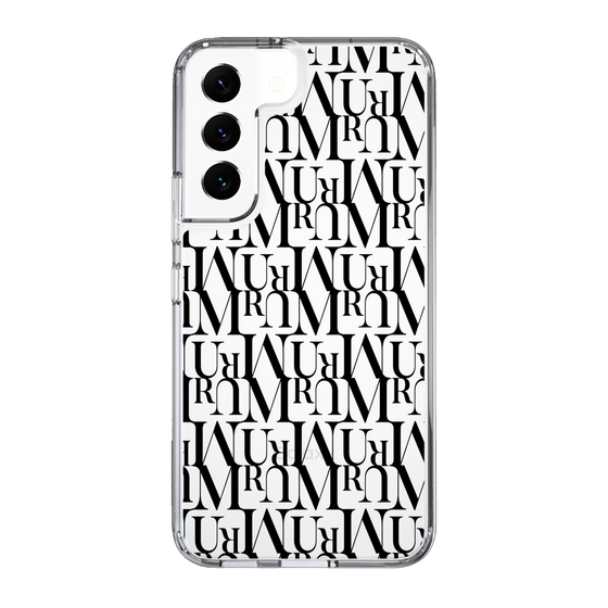 Slim Protection Case［ MURUA - Monogram - Black ］
