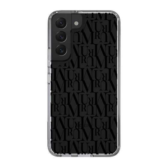 Slim Protection Case［ MURUA - Monogram - Black ］