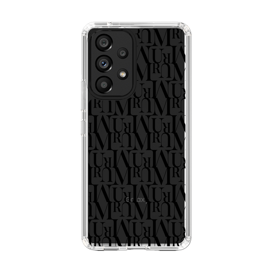Slim Protection Case［ MURUA - Monogram - Black ］