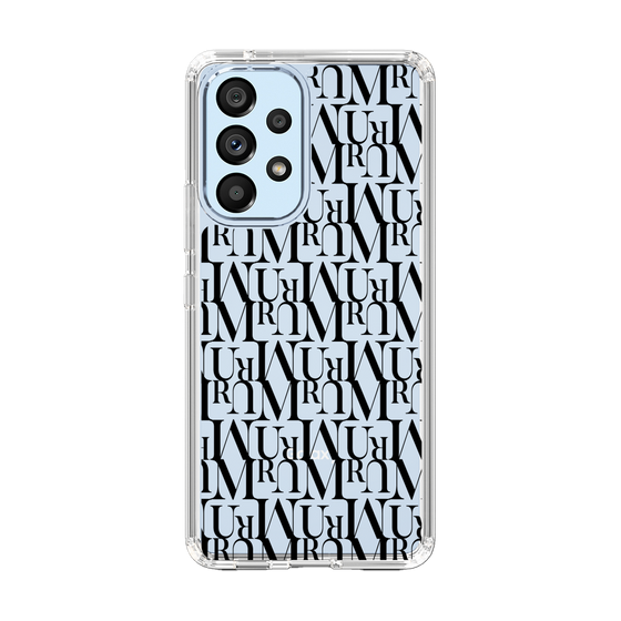 Slim Protection Case［ MURUA - Monogram - Black ］