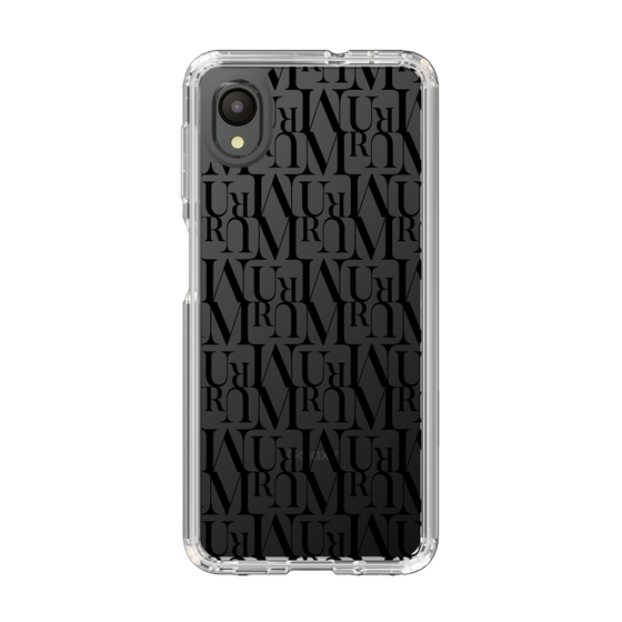 Slim Protection Case［ MURUA - Monogram - Black ］