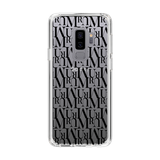 Slim Protection Case［ MURUA - Monogram - Black ］