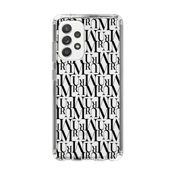 Slim Protection Case［ MURUA - Monogram - Black ］