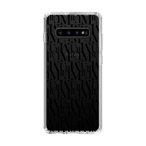 Slim Protection Case［ MURUA - Monogram - Black ］