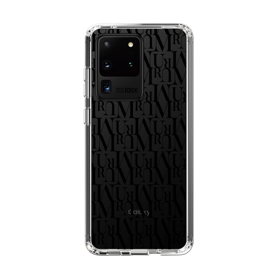 Slim Protection Case［ MURUA - Monogram - Black ］