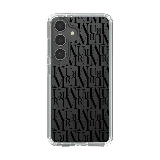 Slim Protection Case［ MURUA - Monogram - Black ］