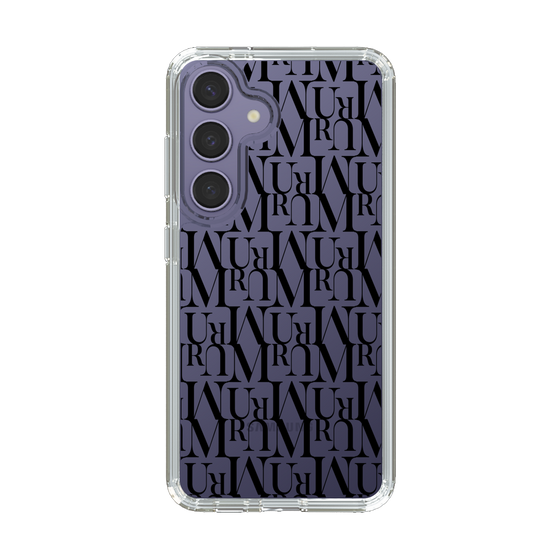 Slim Protection Case［ MURUA - Monogram - Black ］