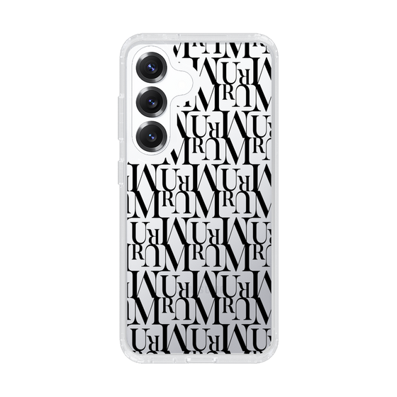 Slim Protection Case［ MURUA - Monogram - Black ］