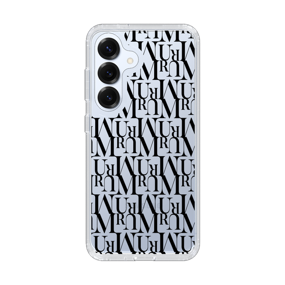 Slim Protection Case［ MURUA - Monogram - Black ］