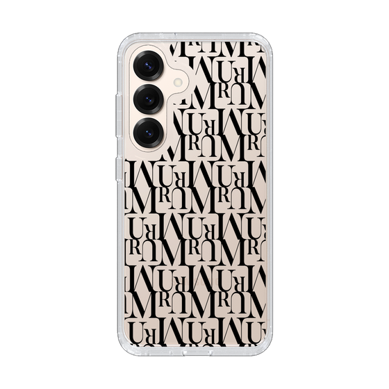 Slim Protection Case［ MURUA - Monogram - Black ］
