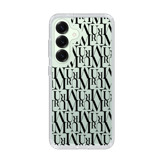 Slim Protection Case［ MURUA - Monogram - Black ］