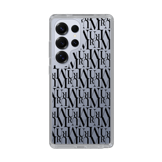 Slim Protection Case［ MURUA - Monogram - Black ］