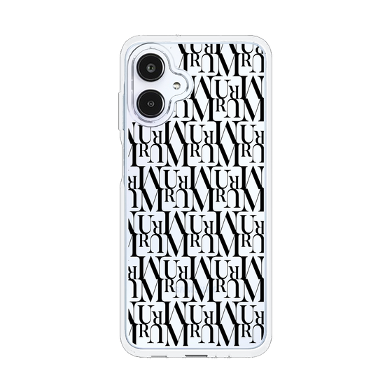 Slim Protection Case［ MURUA - Monogram - Black ］