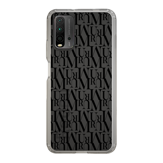 Slim Protection Case［ MURUA - Monogram - Black ］