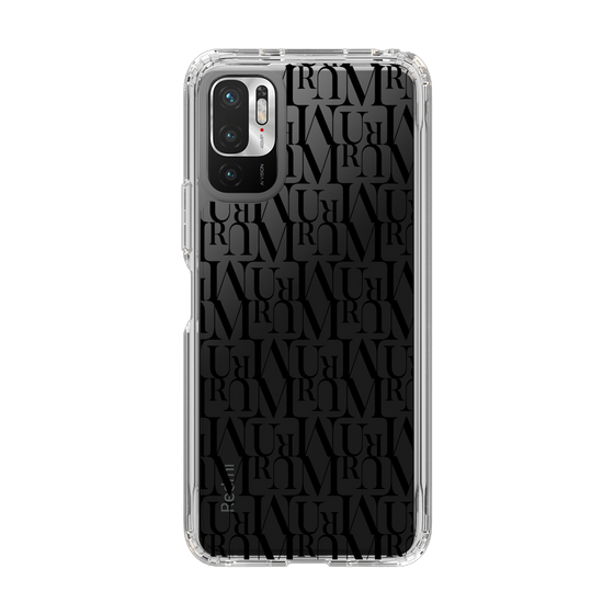 Slim Protection Case［ MURUA - Monogram - Black ］