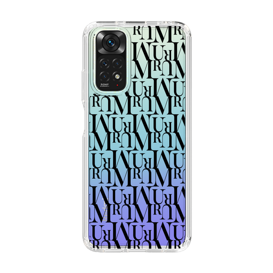 Slim Protection Case［ MURUA - Monogram - Black ］