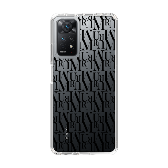 Slim Protection Case［ MURUA - Monogram - Black ］