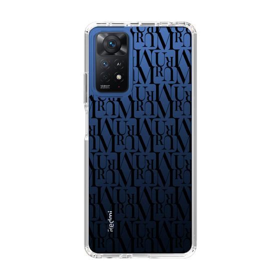 Slim Protection Case［ MURUA - Monogram - Black ］
