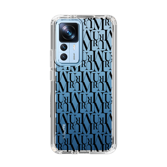 Slim Protection Case［ MURUA - Monogram - Black ］