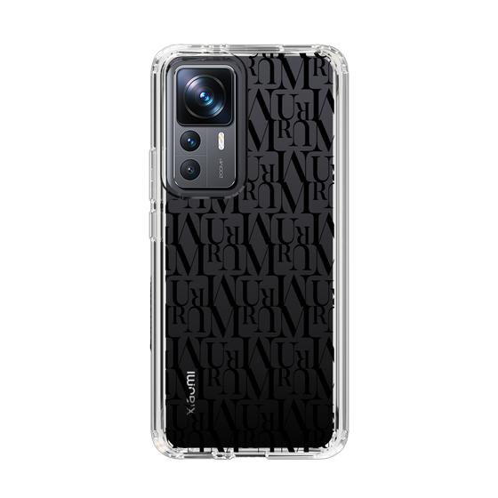 Slim Protection Case［ MURUA - Monogram - Black ］