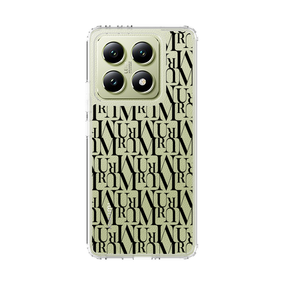 Slim Protection Case［ MURUA - Monogram - Black ］