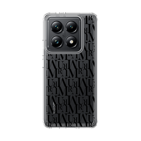 Slim Protection Case［ MURUA - Monogram - Black ］