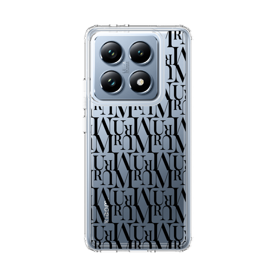 Slim Protection Case［ MURUA - Monogram - Black ］