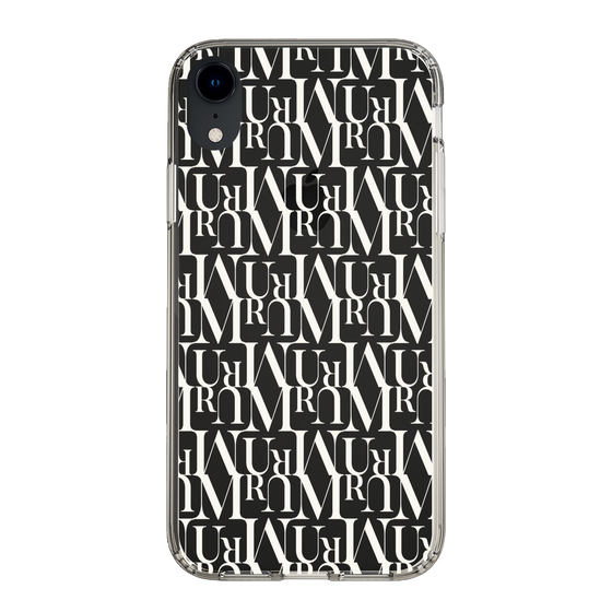 Slim Protection Case［ MURUA - Monogram - White ］