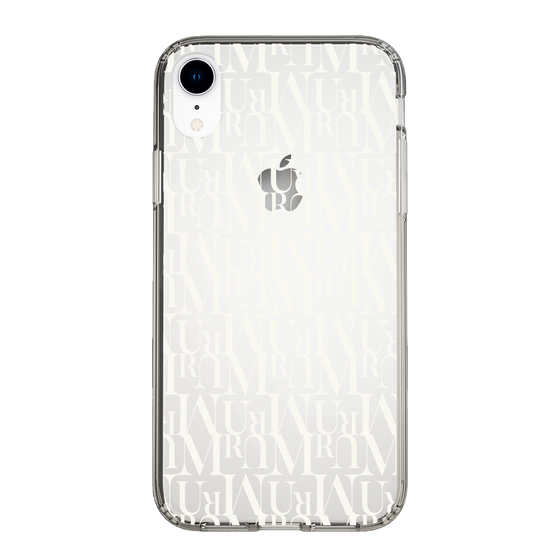 Slim Protection Case［ MURUA - Monogram - White ］