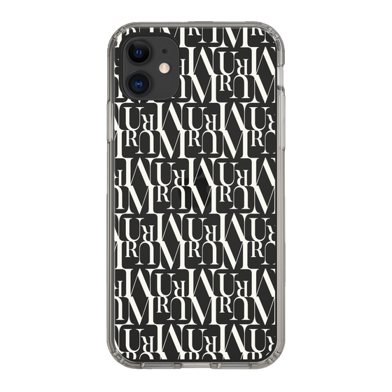 Slim Protection Case［ MURUA - Monogram - White ］